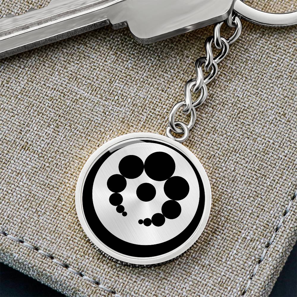 Crop Circle Pendant with Keychain - Tidcombe Down