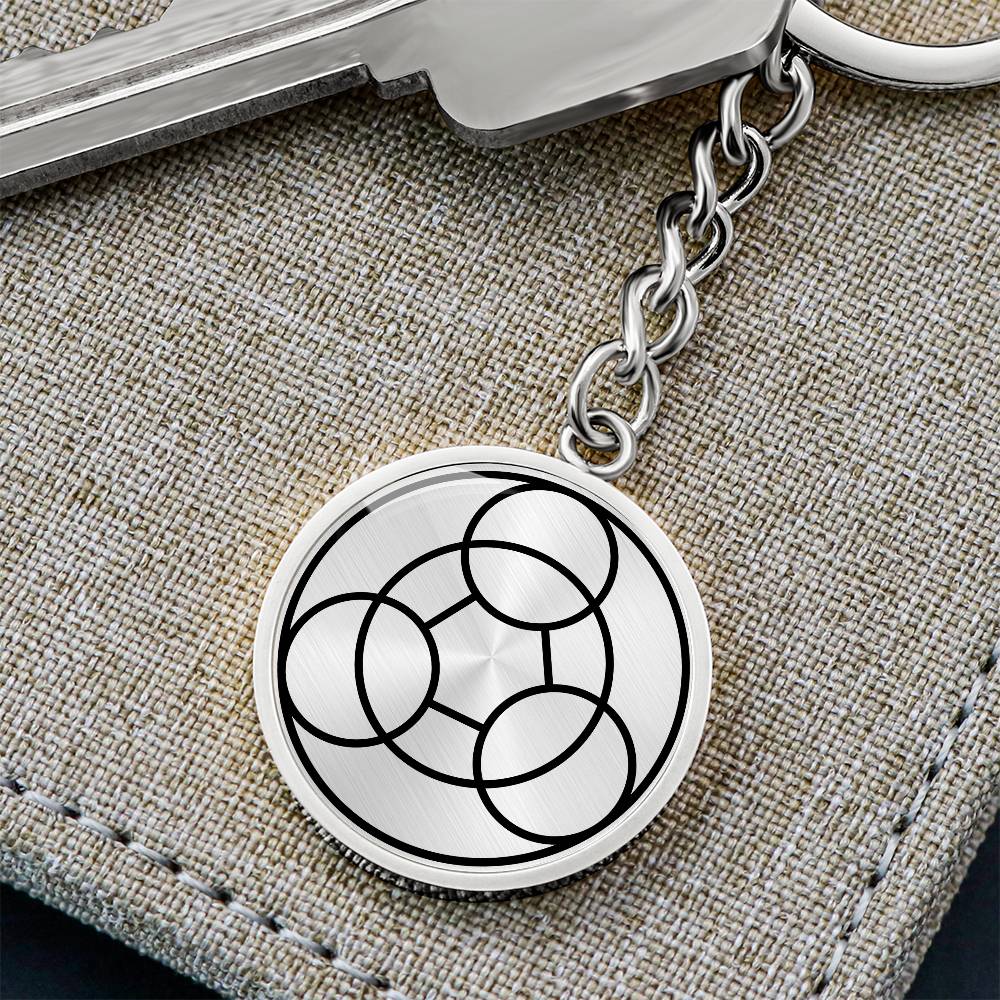 Crop Circle Pendant with Keychain - Wayland´s Smithy 6