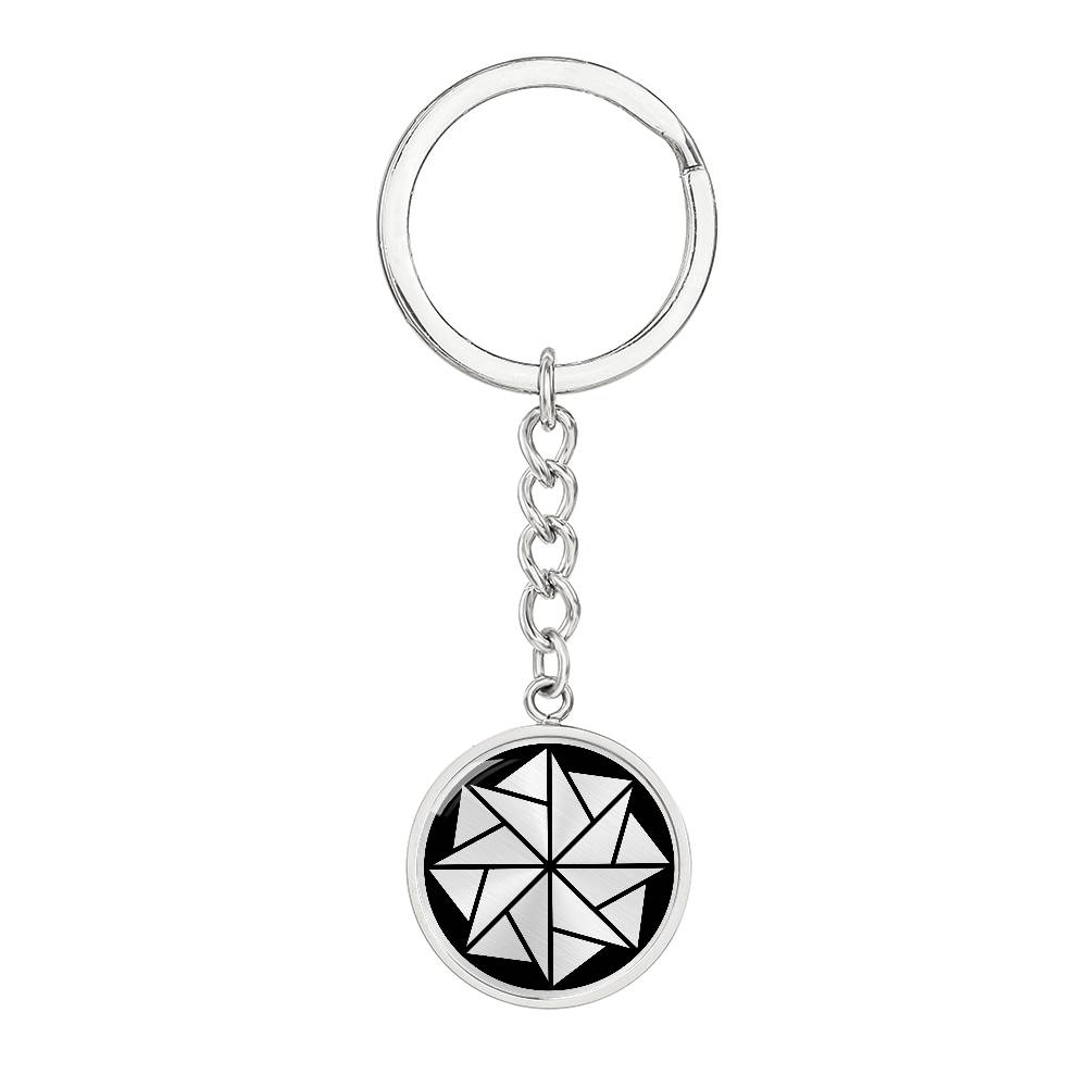 Crop Circle Pendant with Keychain - Stanton St Bernard 8