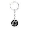 Crop Circle Pendant with Keychain - Barbury Castle 16