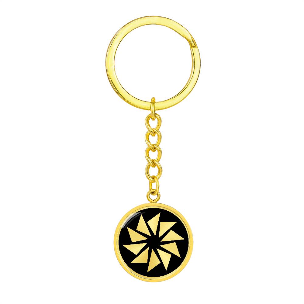 Crop Circle Pendant with Keychain - Hackpen Hill 17