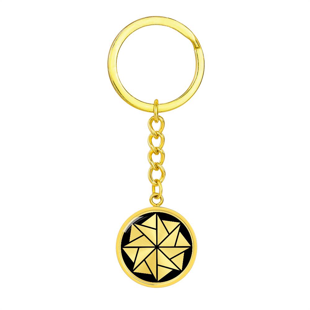 Crop Circle Pendant with Keychain - Stanton St Bernard 8