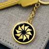 Load image into Gallery viewer, Crop Circle Pendant with Keychain - Hackpen Hill 17