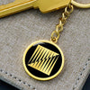 Load image into Gallery viewer, Crop Circle Pendant with Keychain - Tufton 2