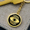 Crop Circle Pendant with Keychain - West Meon 4