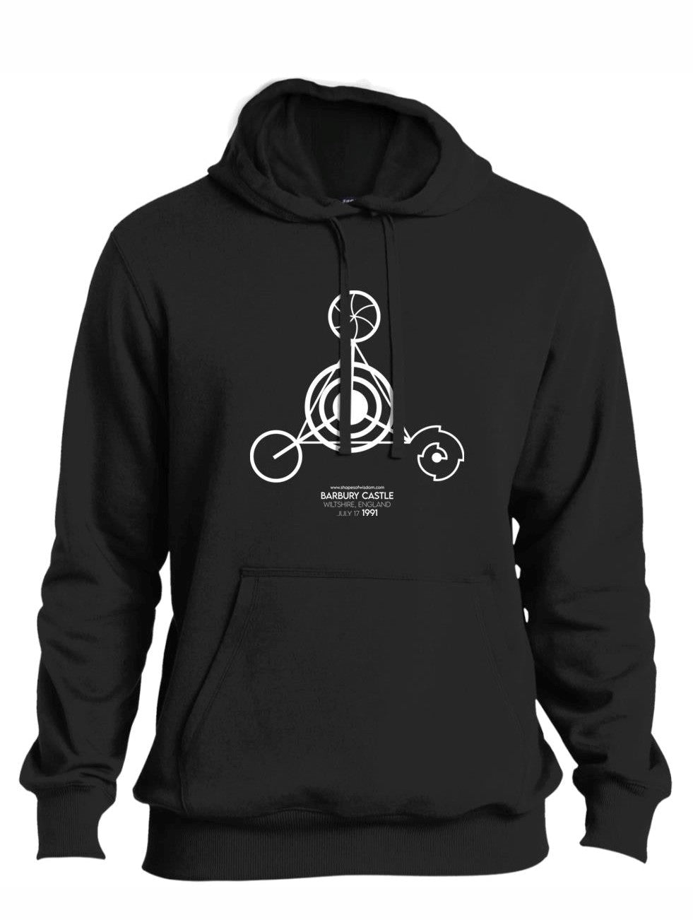 Crop Circle Pullover Hoodie - Barbury Castle 3
