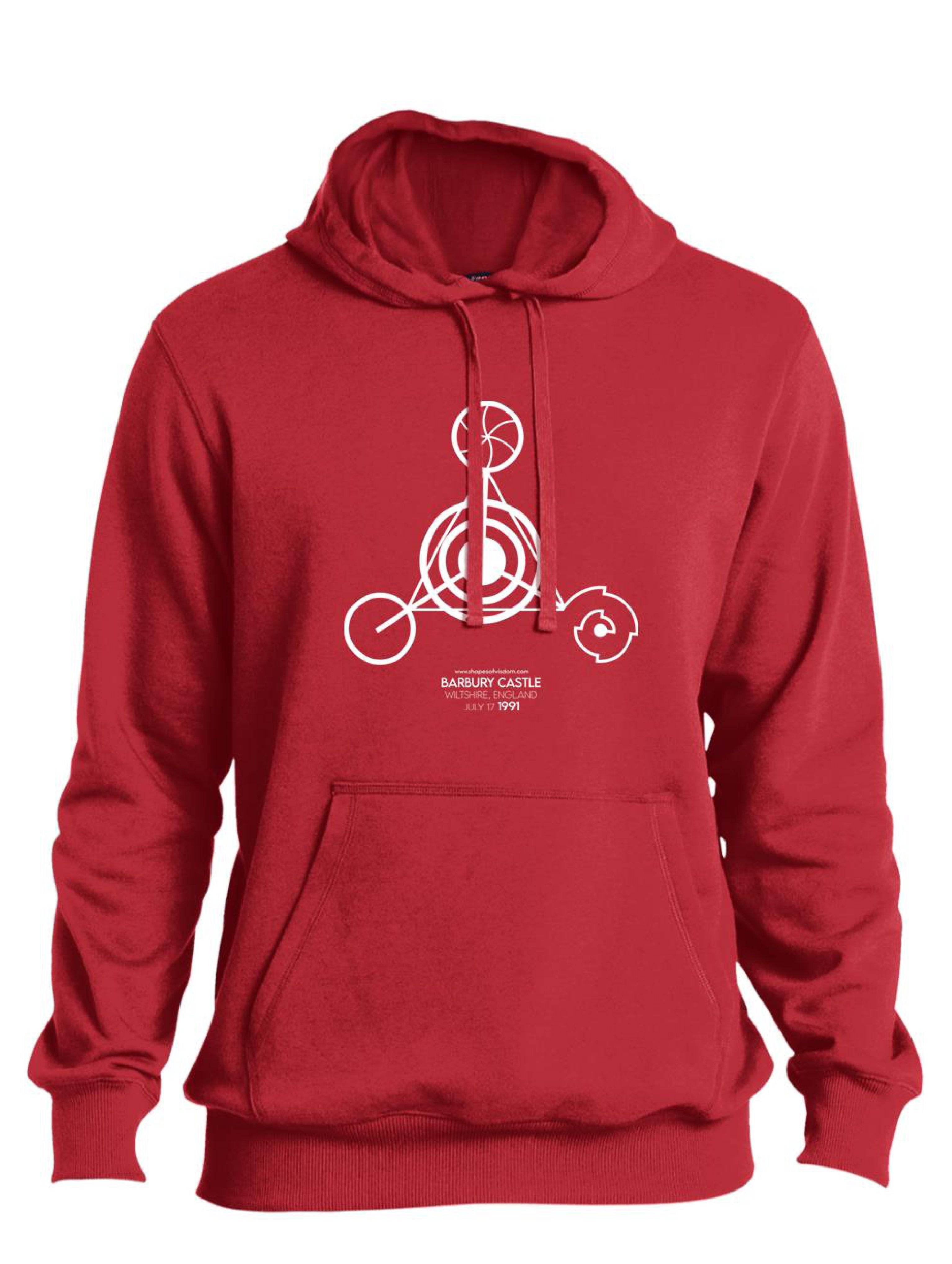 Crop Circle Pullover Hoodie - Barbury Castle 3