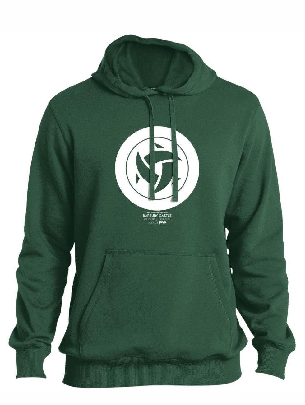 Crop Circle Pullover Hoodie - Barbury Castle 9