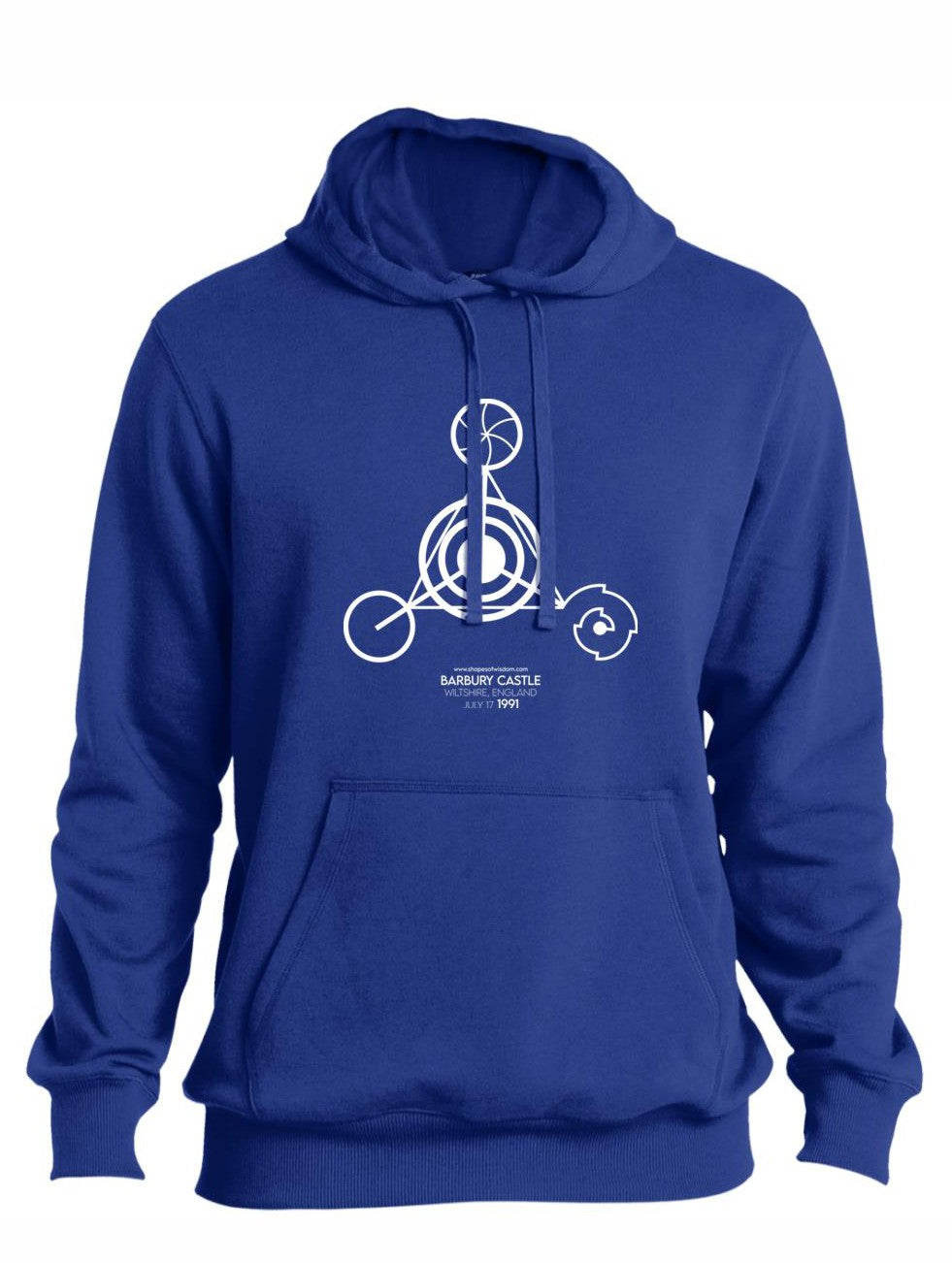Crop Circle Pullover Hoodie - Barbury Castle 3