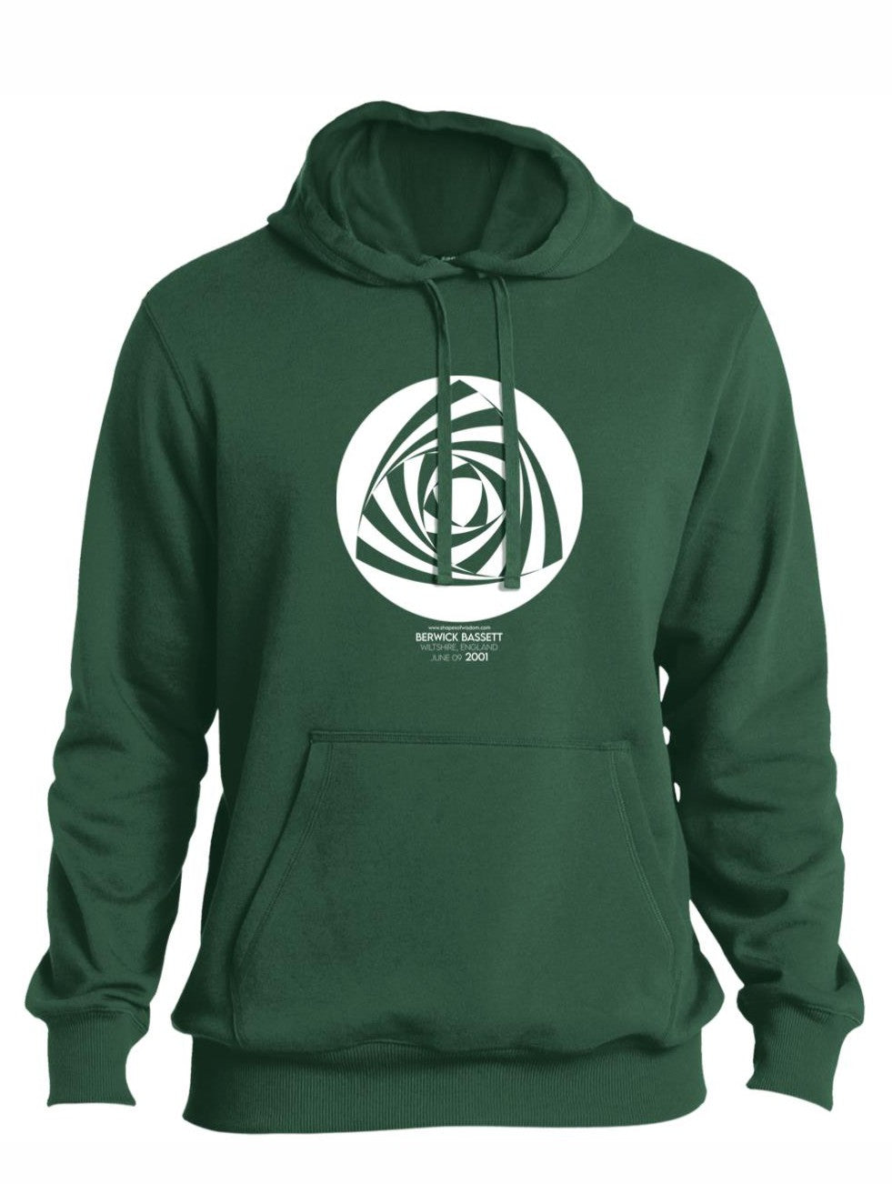 Crop Circle Pullover Hoodie - Berwick Basset 2