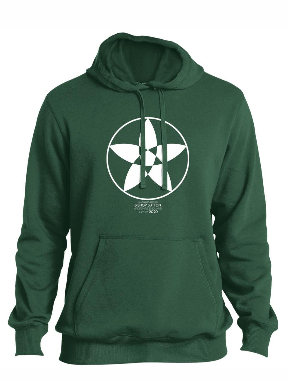 Crop Circle Pullover Hoodie - Bishop Sutton 2