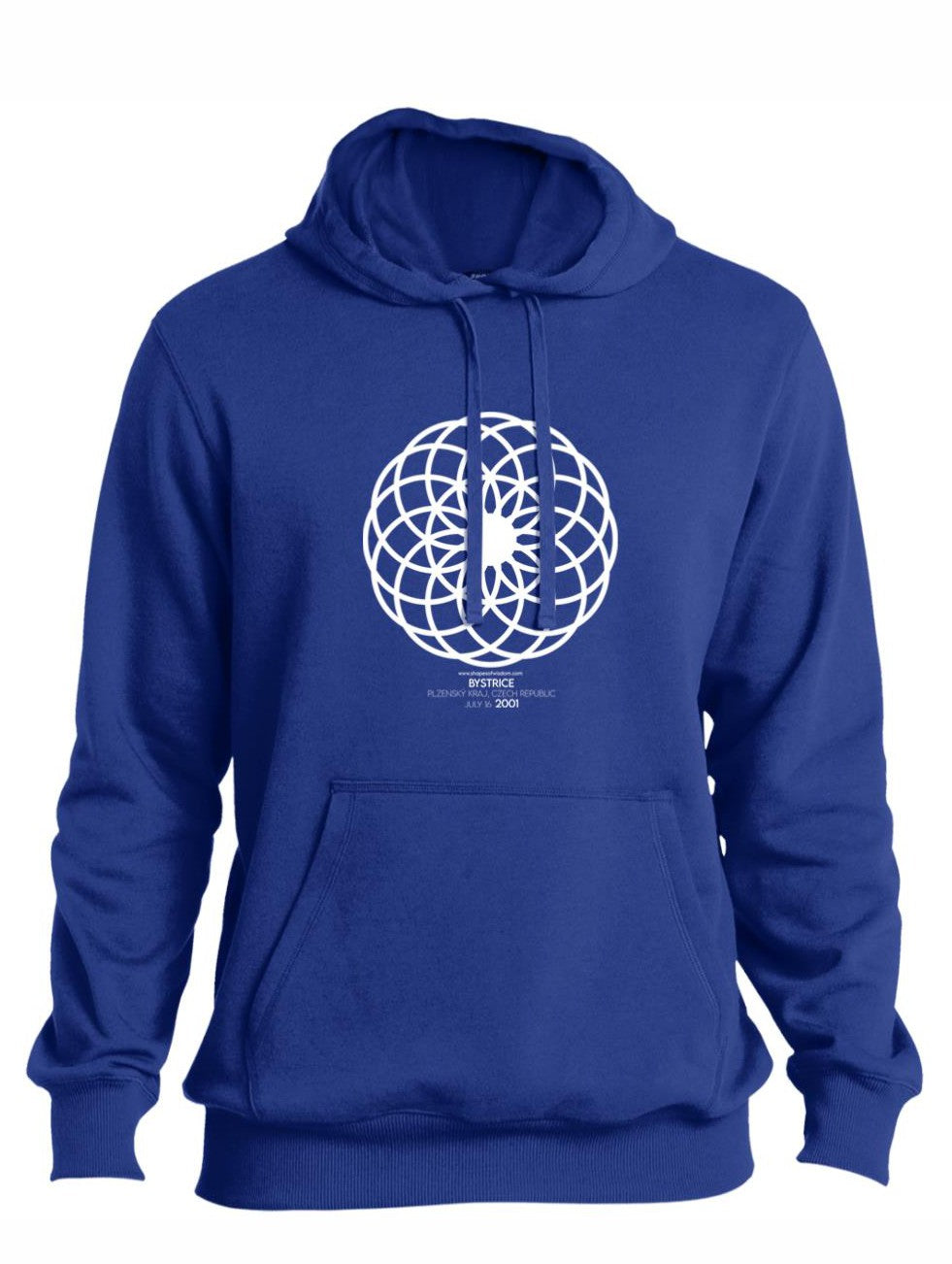 Crop Circle Pullover Hoodie - Bystrice