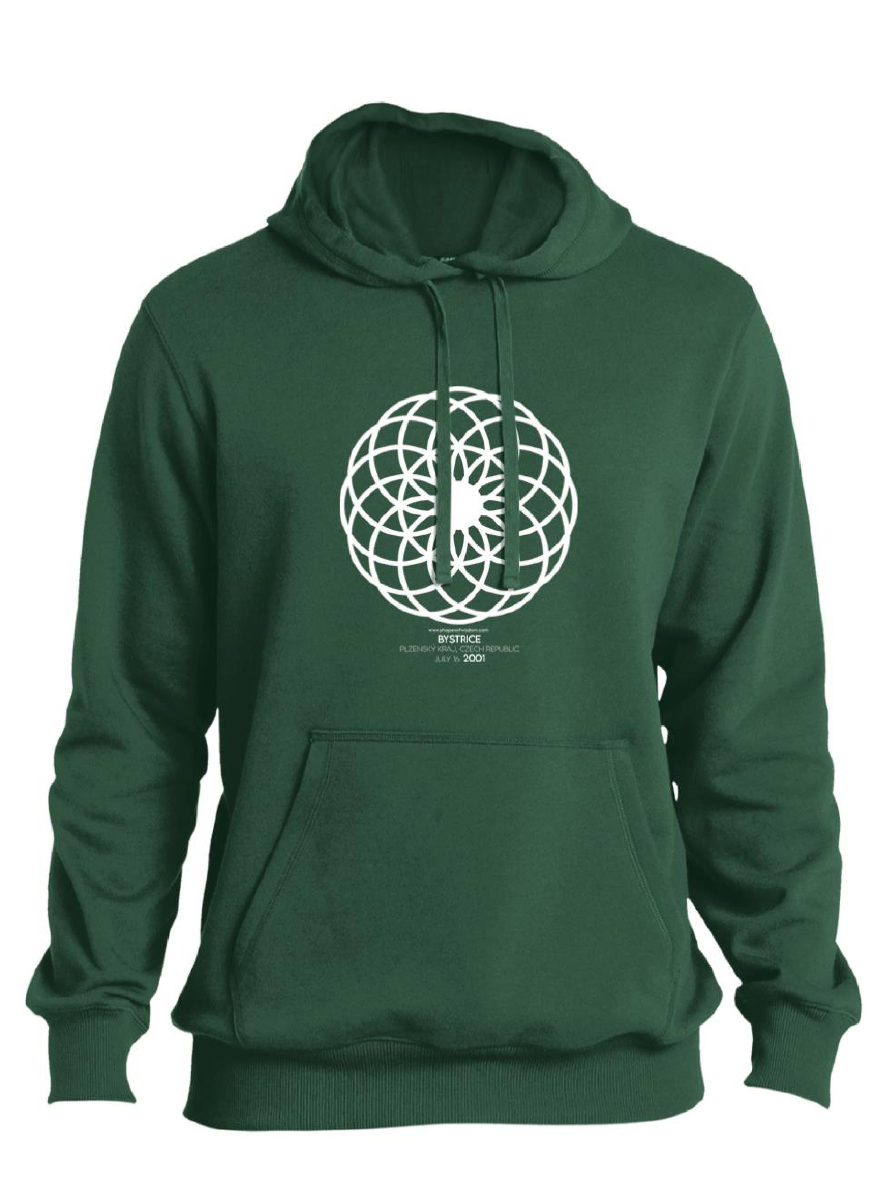 Crop Circle Pullover Hoodie - Bystrice