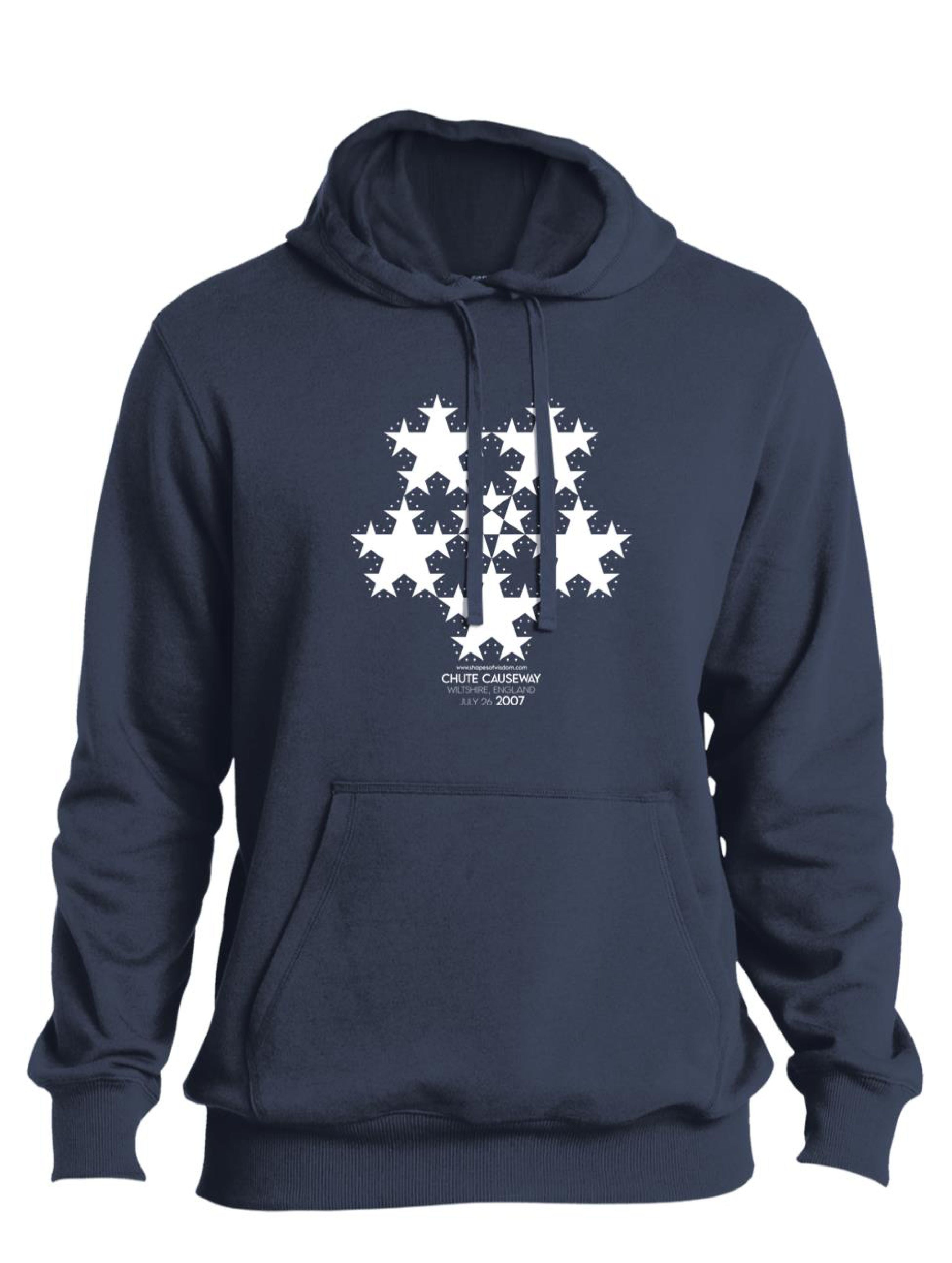 Crop Circle Pullover Hoodie - Chute Causeway