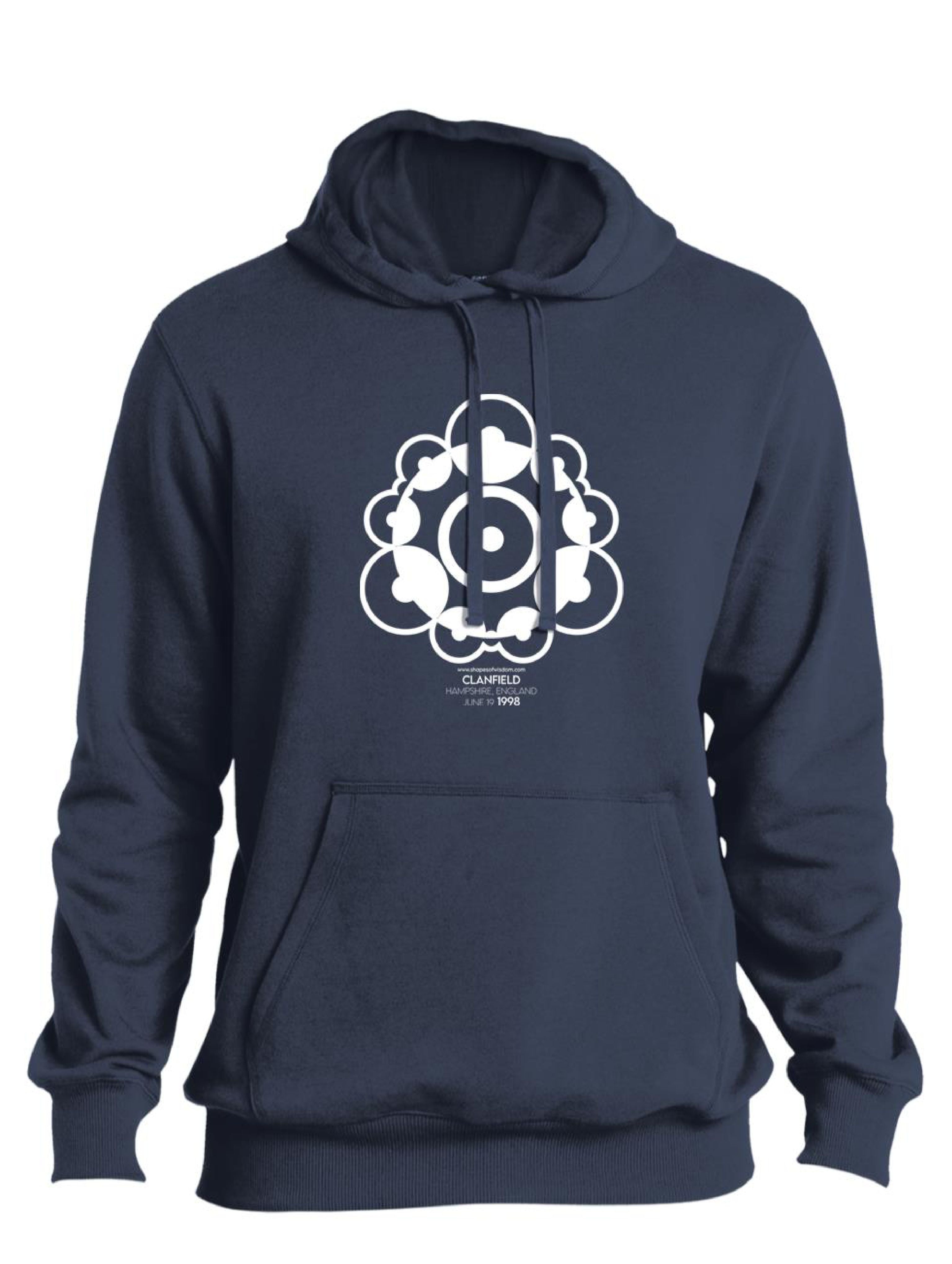 Crop Circle Pullover Hoodie - Clanfield