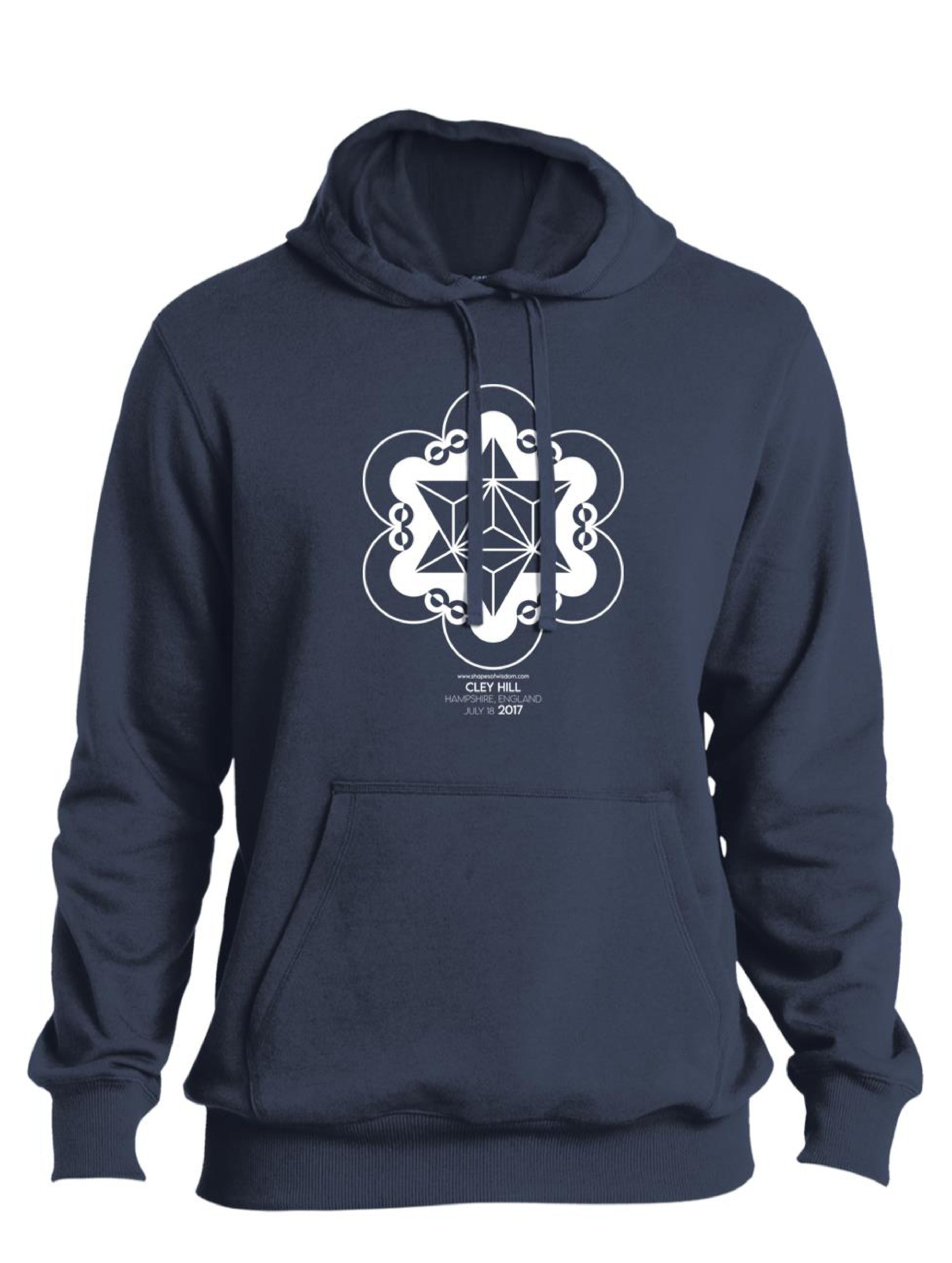 Crop Circle Pullover Hoodie - Cley Hill 2