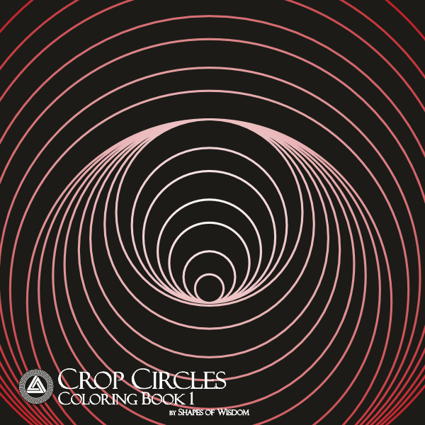 Crop Circles Coloring Book 1 - downloadable