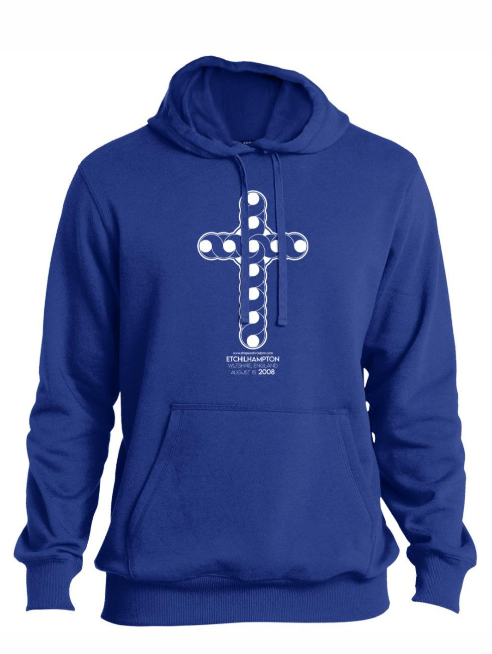 Crop Circle Pullover Hoodie - Etchilhampton