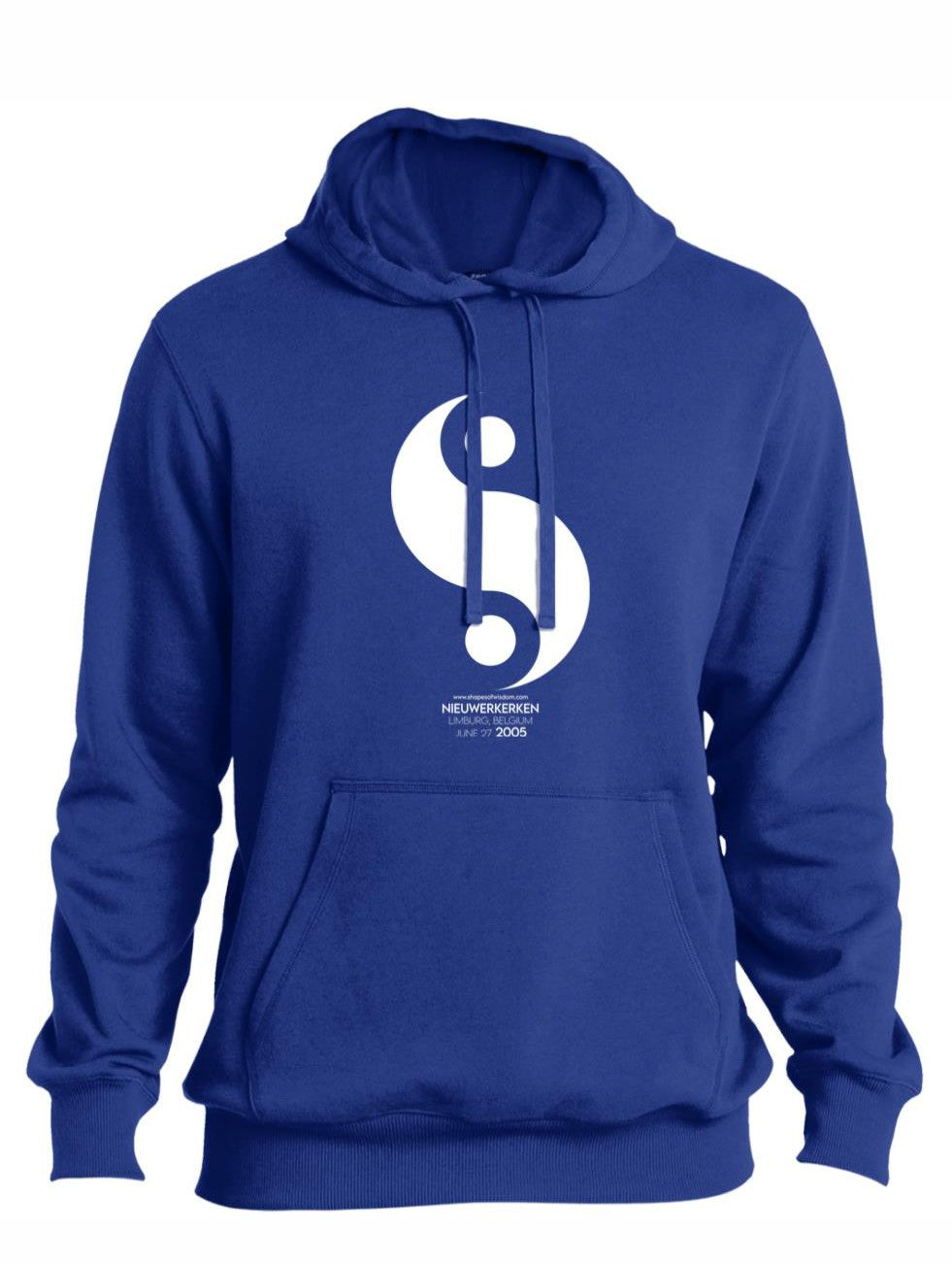 Crop Circle Pullover Hoodie - Nieuwerkerken