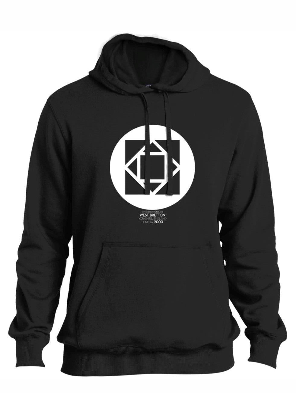 Crop Circle Pullover Hoodie - West Bretton