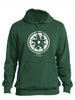Crop Circle Pullover Hoodie - Dadford