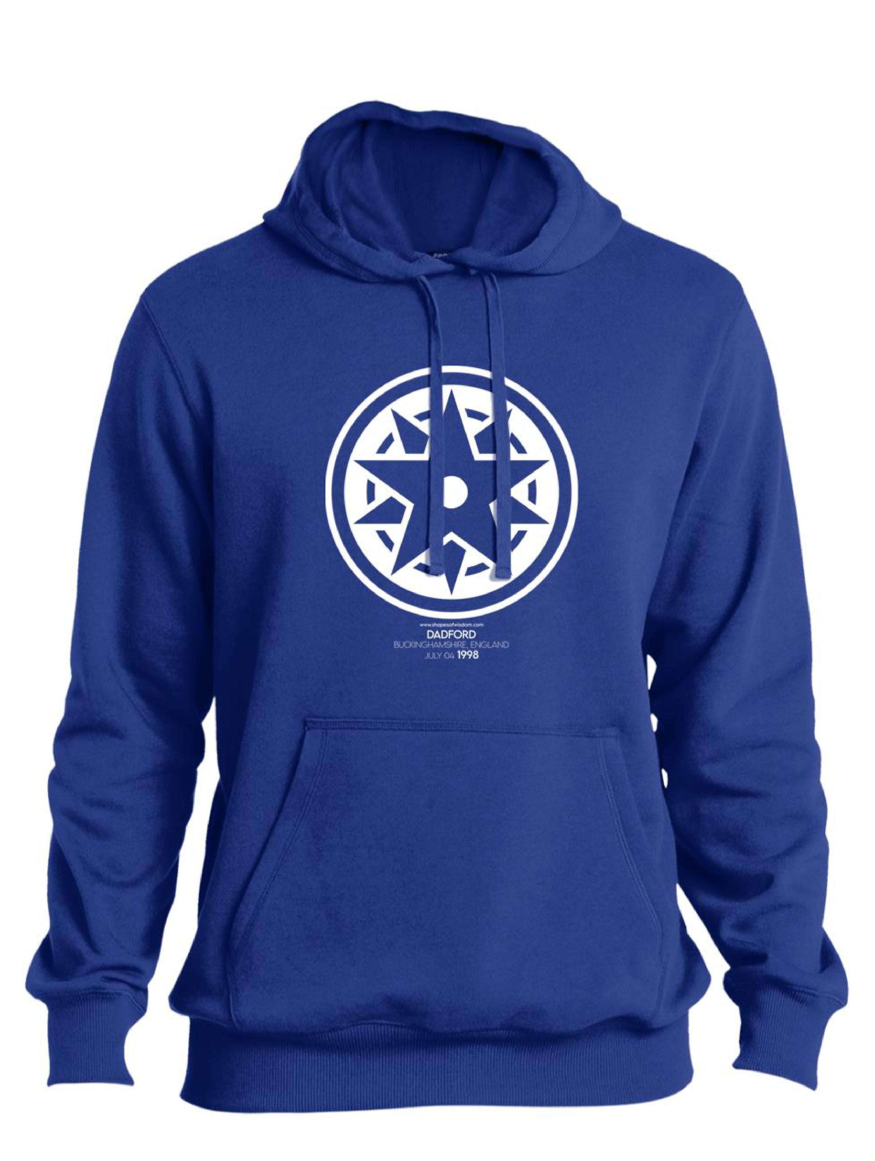 Crop Circle Pullover Hoodie - Dadford