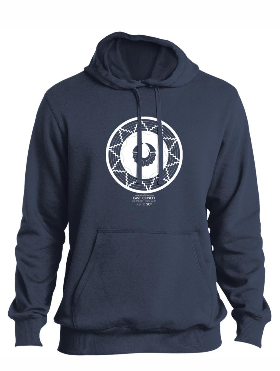 Crop Circle Pullover Hoodie - East Kennet