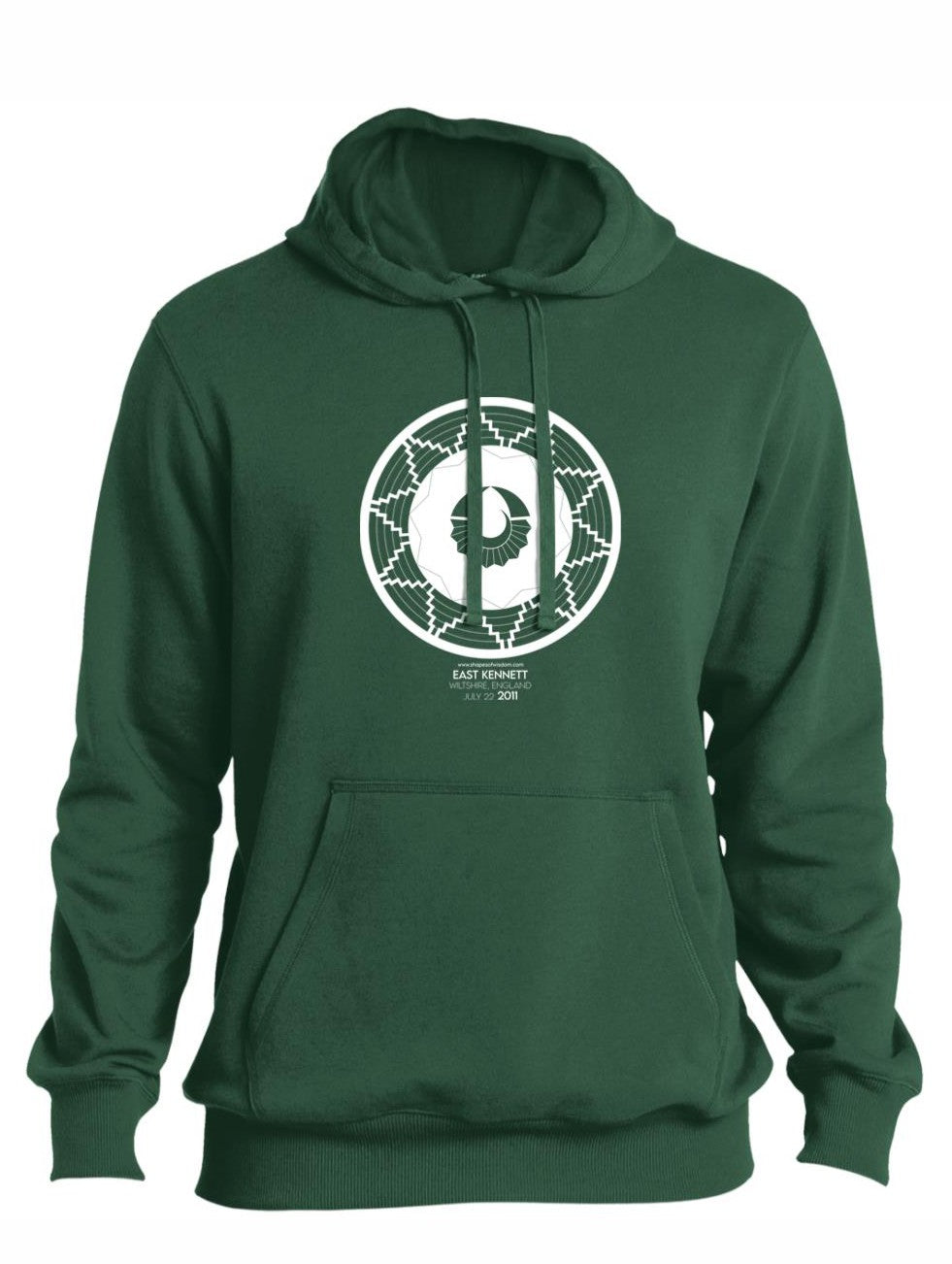 Crop Circle Pullover Hoodie - East Kennet