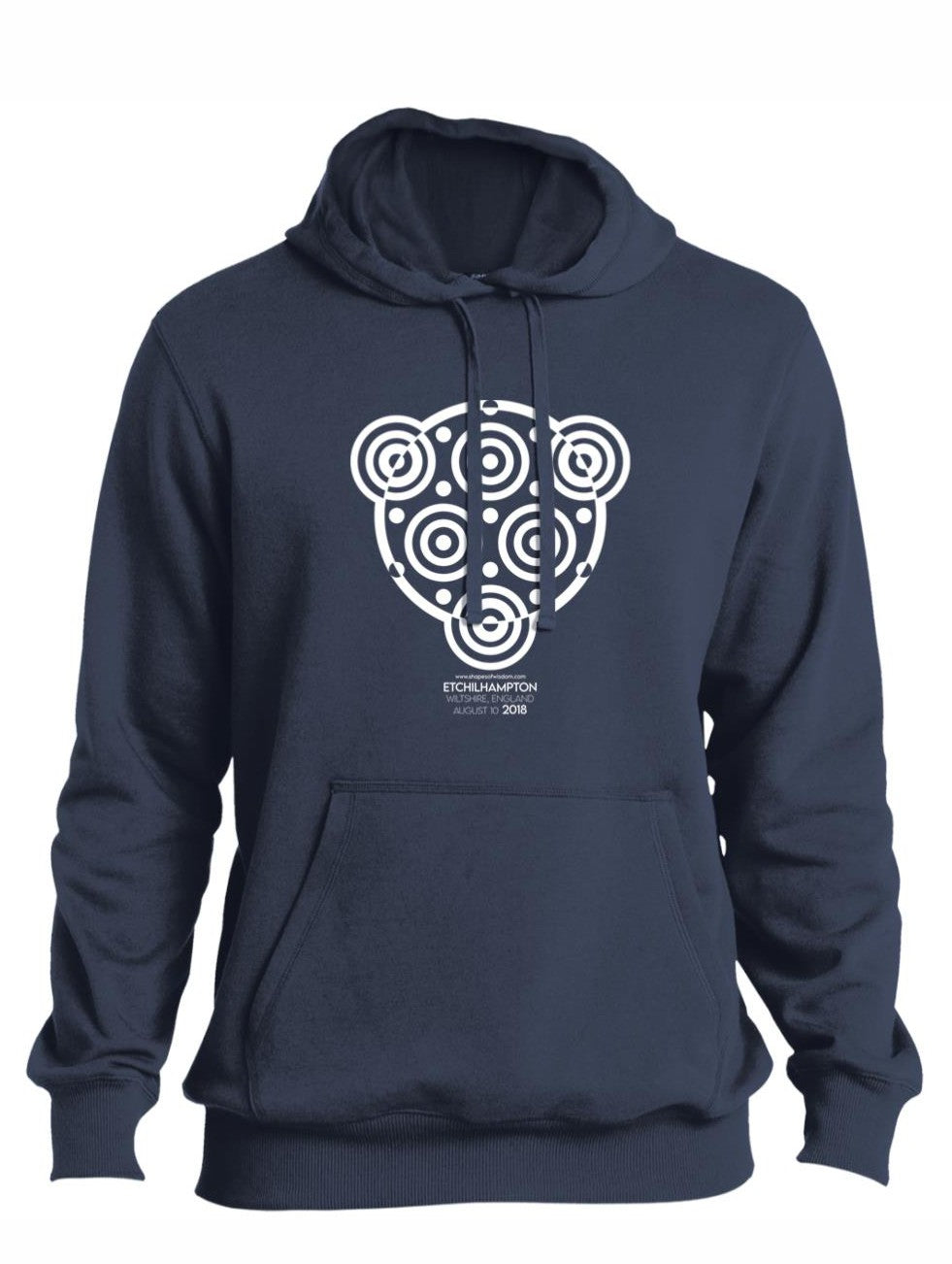 Crop Circle Pullover Hoodie - Etchilhampton 3