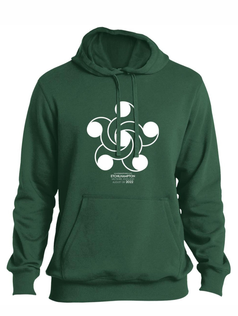 Crop Circle Pullover Hoodie - Etchilhampton 15