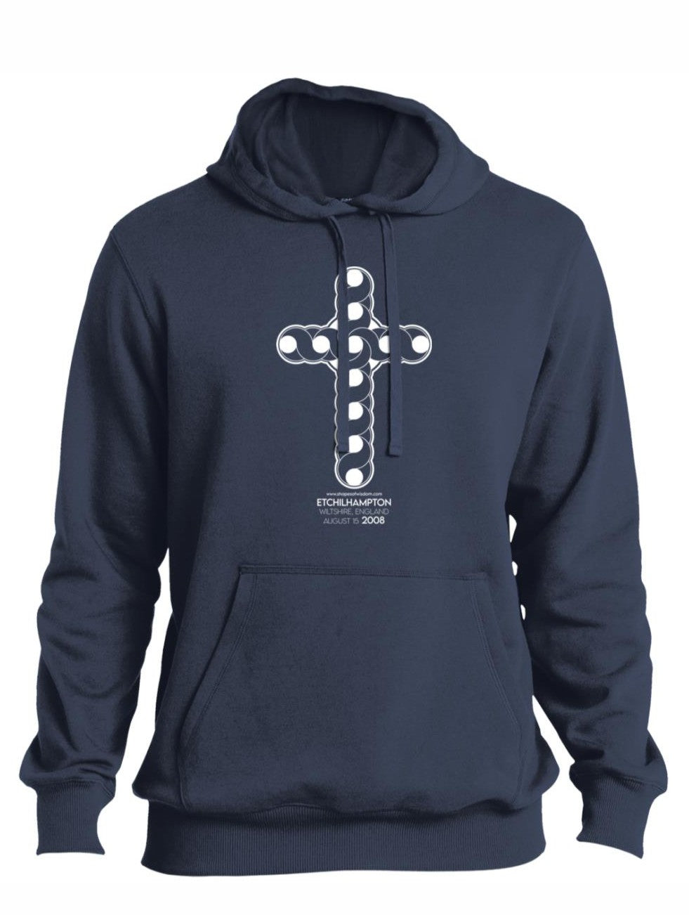 Crop Circle Pullover Hoodie - Etchilhampton