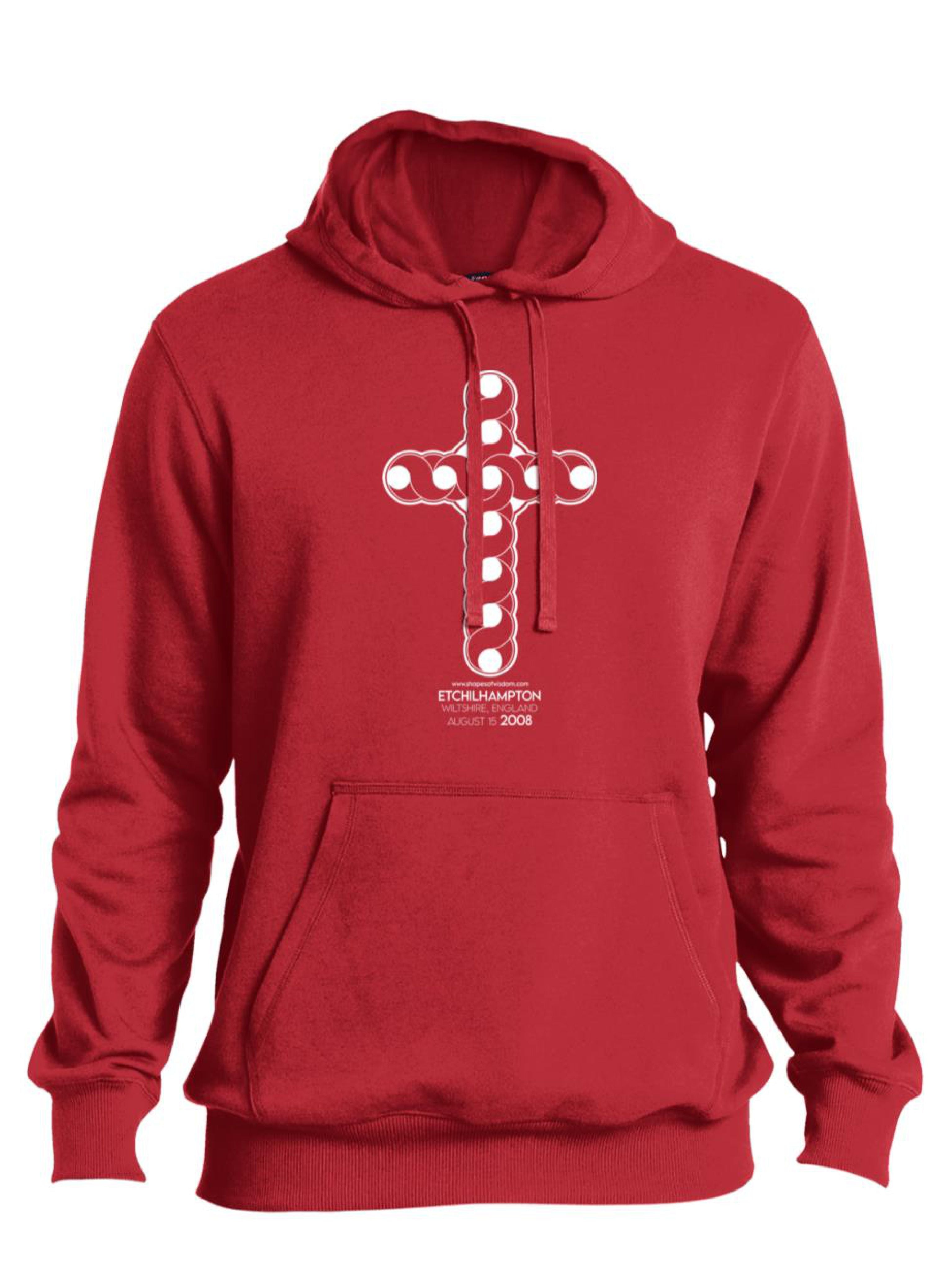 Crop Circle Pullover Hoodie - Etchilhampton