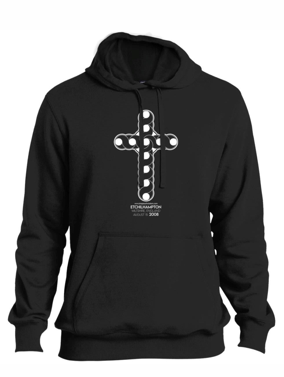 Crop Circle Pullover Hoodie - Etchilhampton