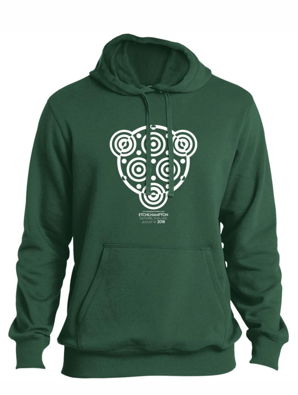 Crop Circle Pullover Hoodie - Etchilhampton 3