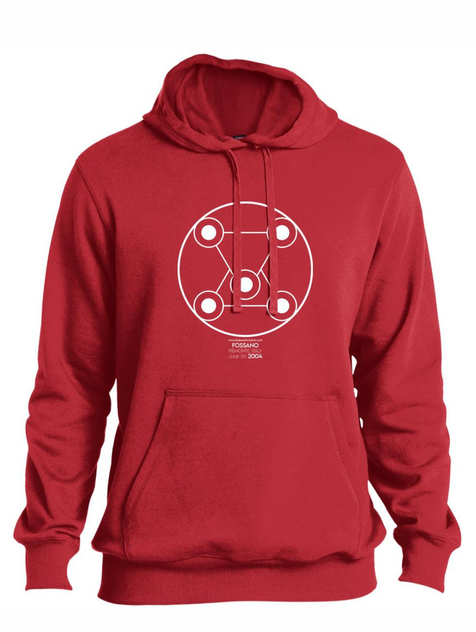Crop Circle Pullover Hoodie - Fossano
