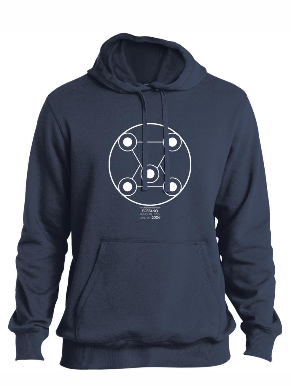 Crop Circle Pullover Hoodie - Fossano