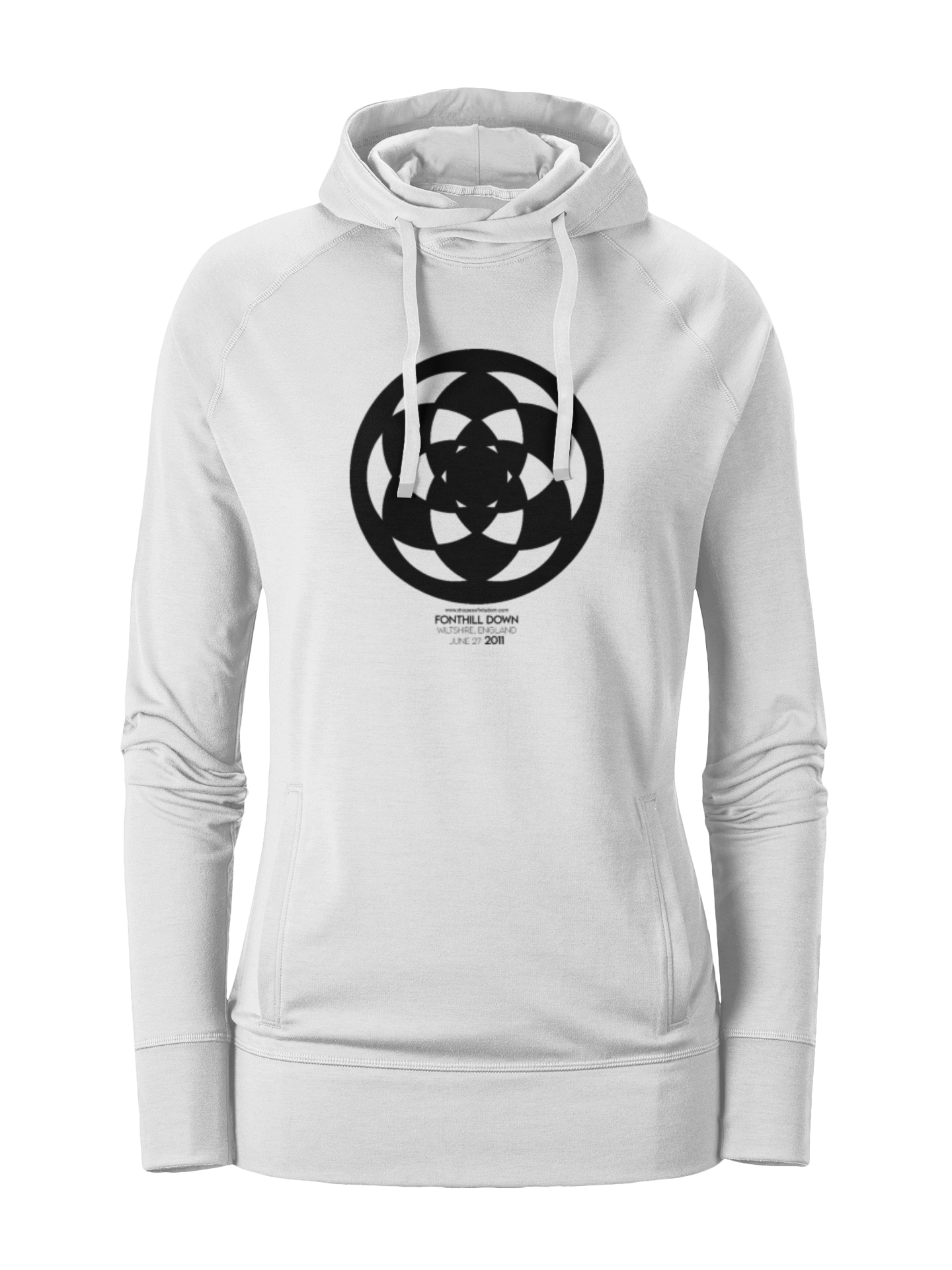 Crop Circle Girl´s College Hoodie - Fonthill Down