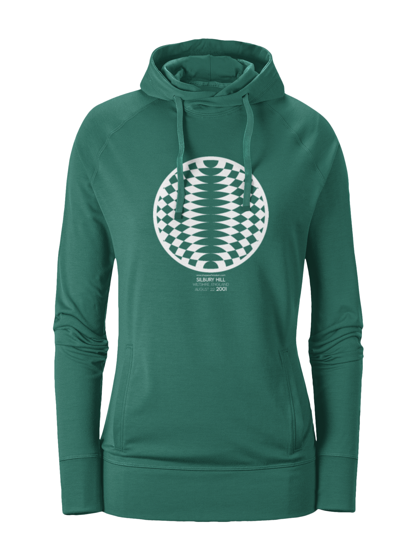 Crop Circle Girl´s College Hoodie - Silbury Hill 3