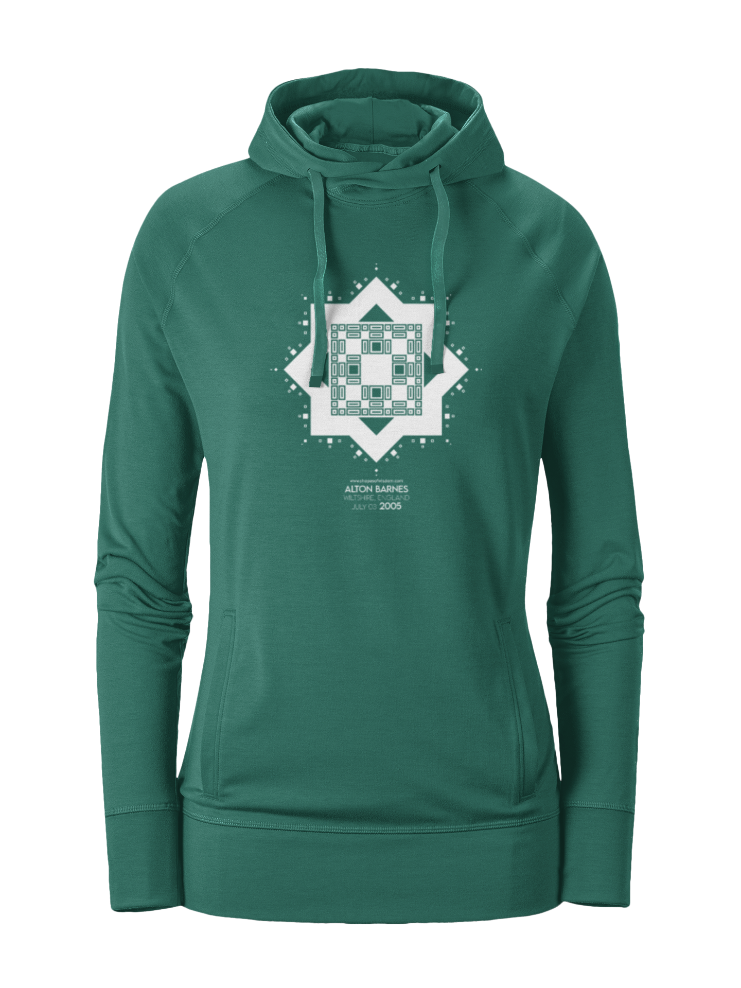 Crop Circle Girl´s College Hoodie - Alton Barnes