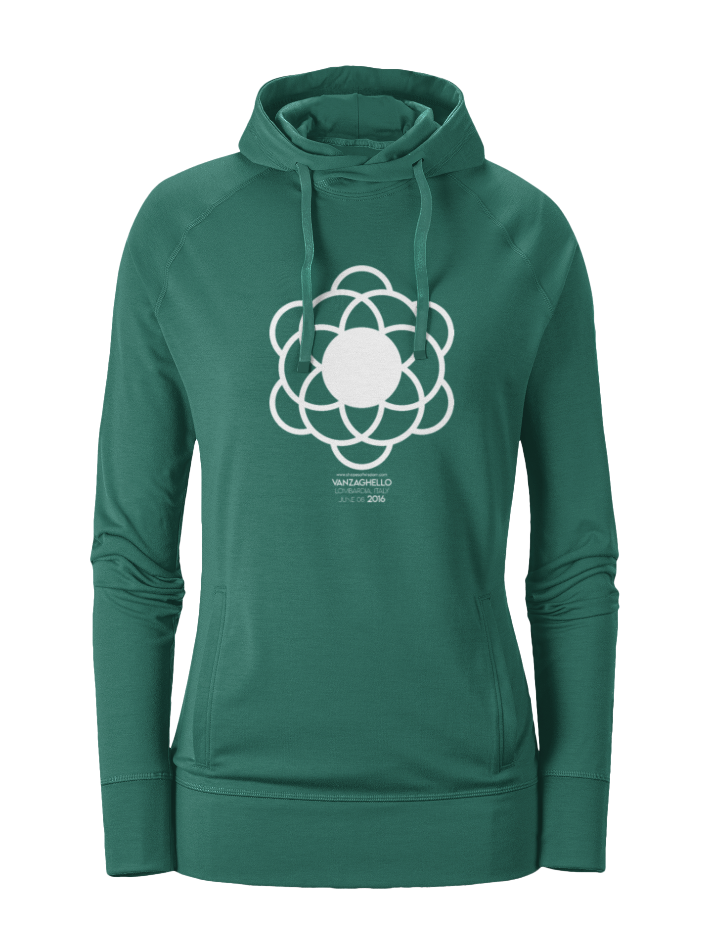 Crop Circle Girl´s College Hoodie - Vanzaghello