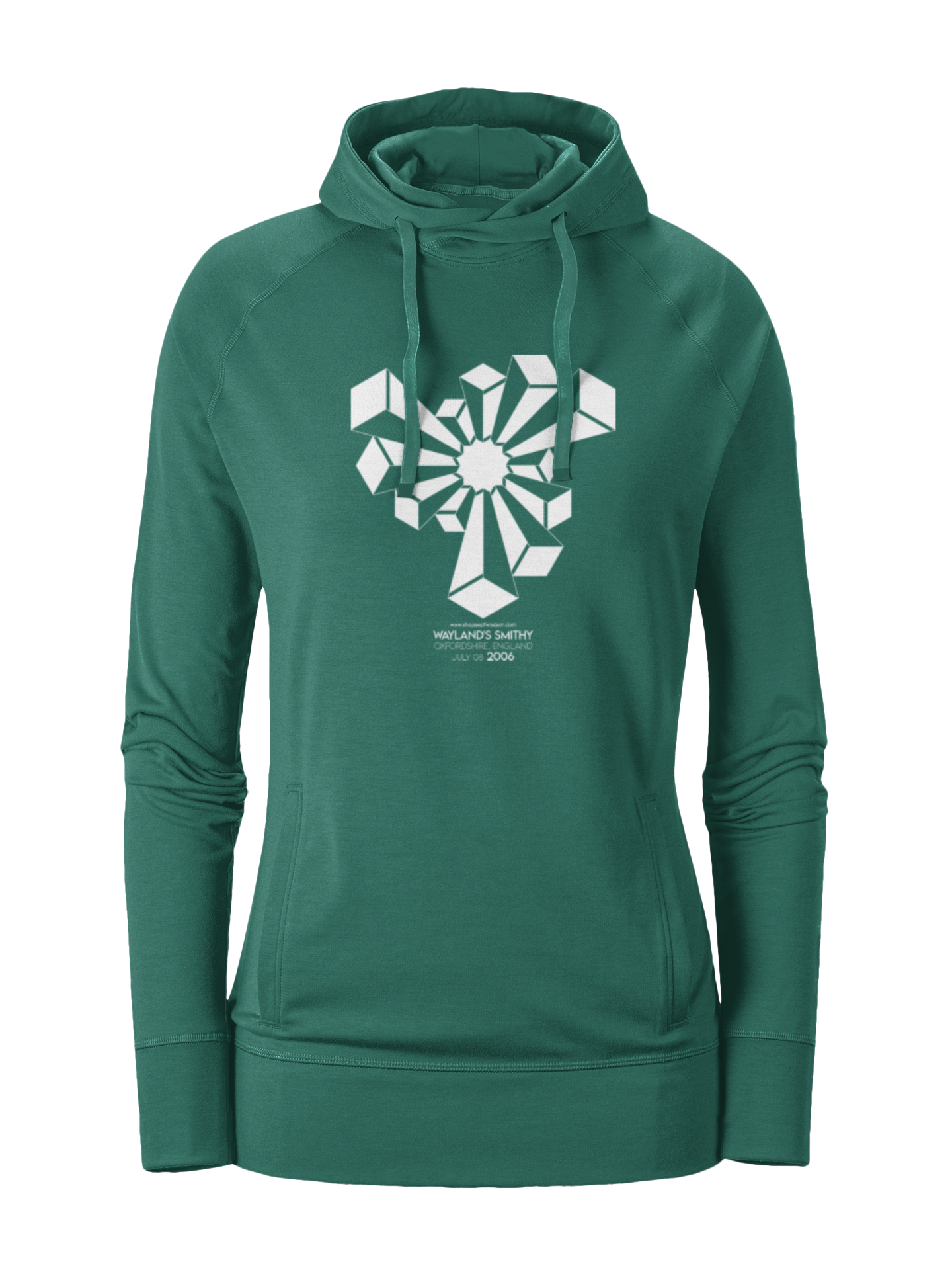 Crop Circle Girl´s College Hoodie - Wayland's Smithy 2