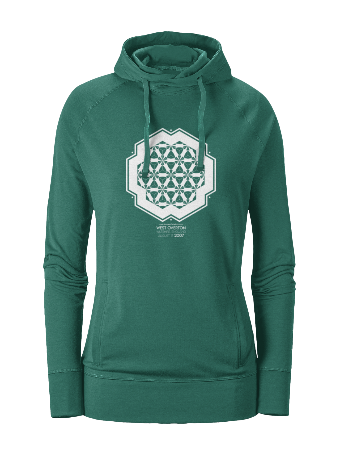 Crop Circle Girl´s College Hoodie - West Overton