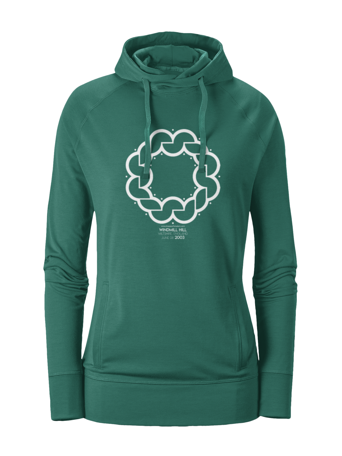 Crop Circle Girl´s College Hoodie - Windmill Hill 5