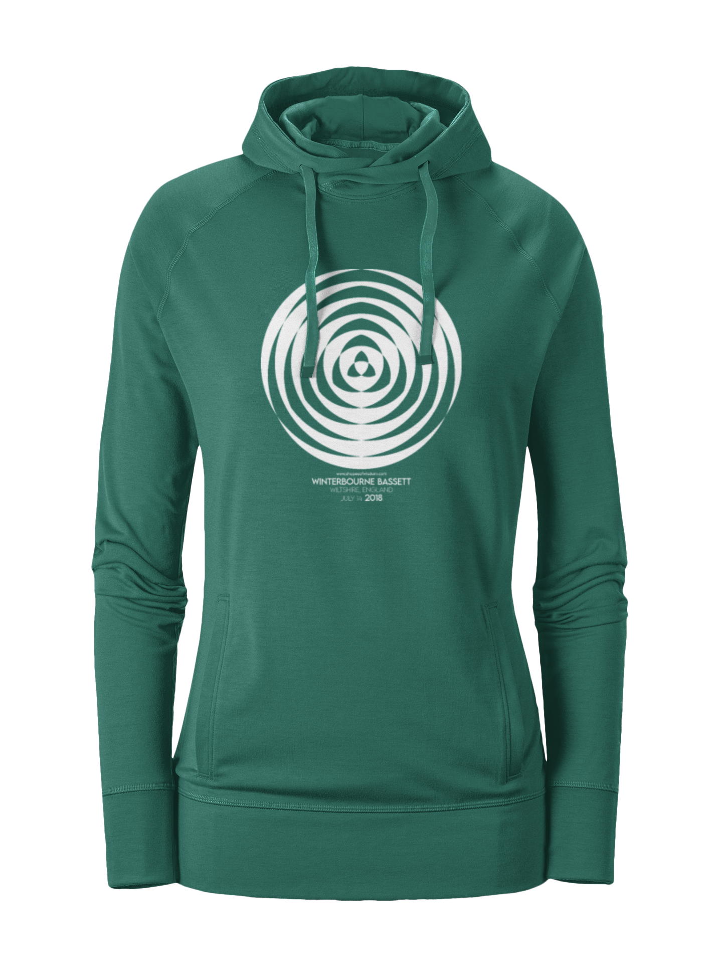 Crop Circle Girl´s College Hoodie - Winterbourne Bassett