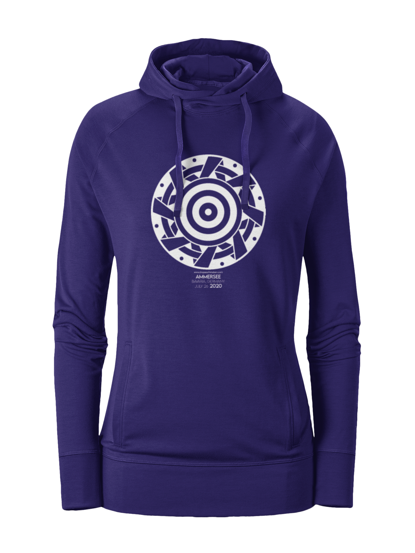 Crop Circle Girl´s College Hoodie - Ammersee