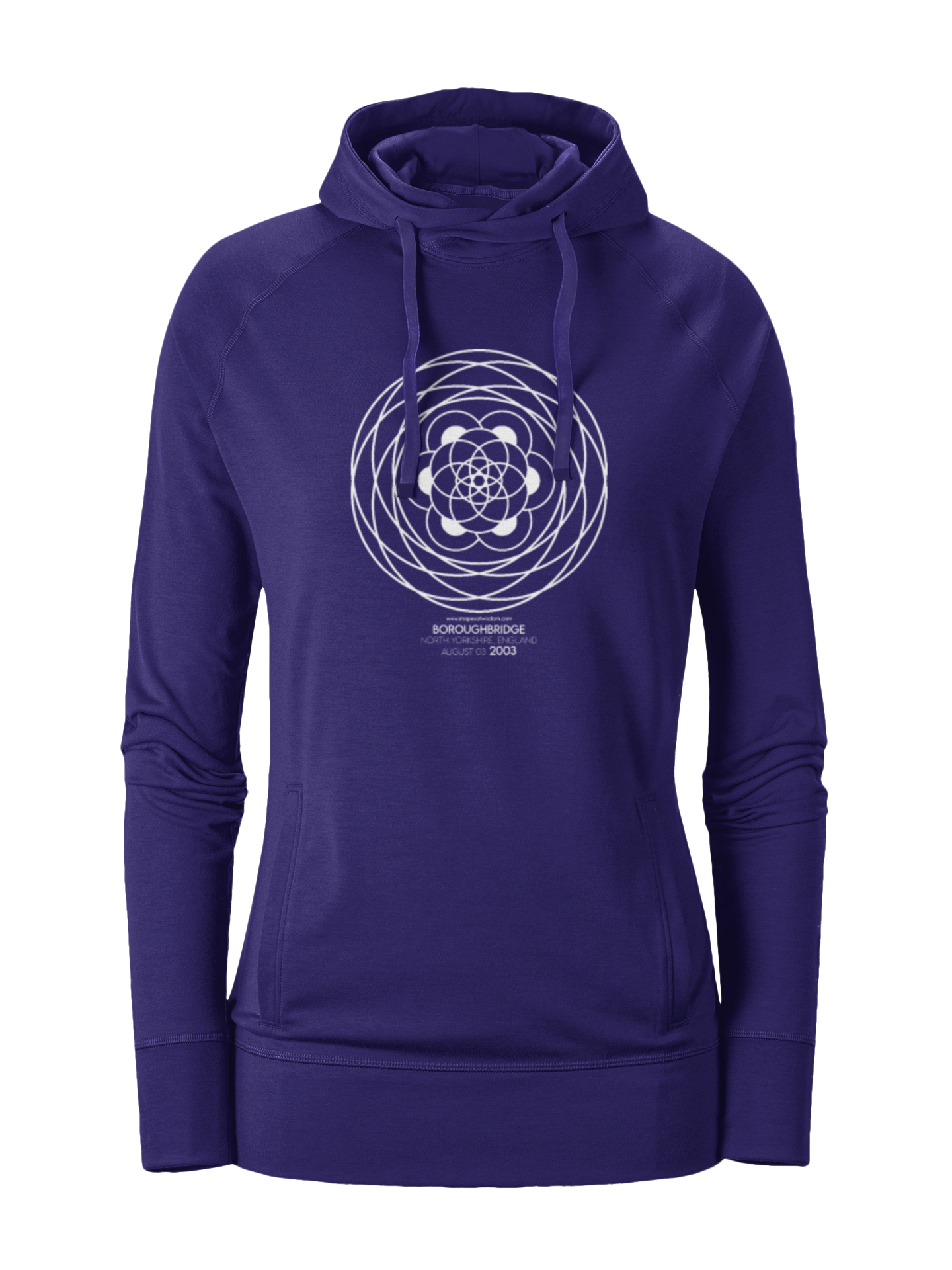 Crop Circle Girl´s College Hoodie - Boroughbride