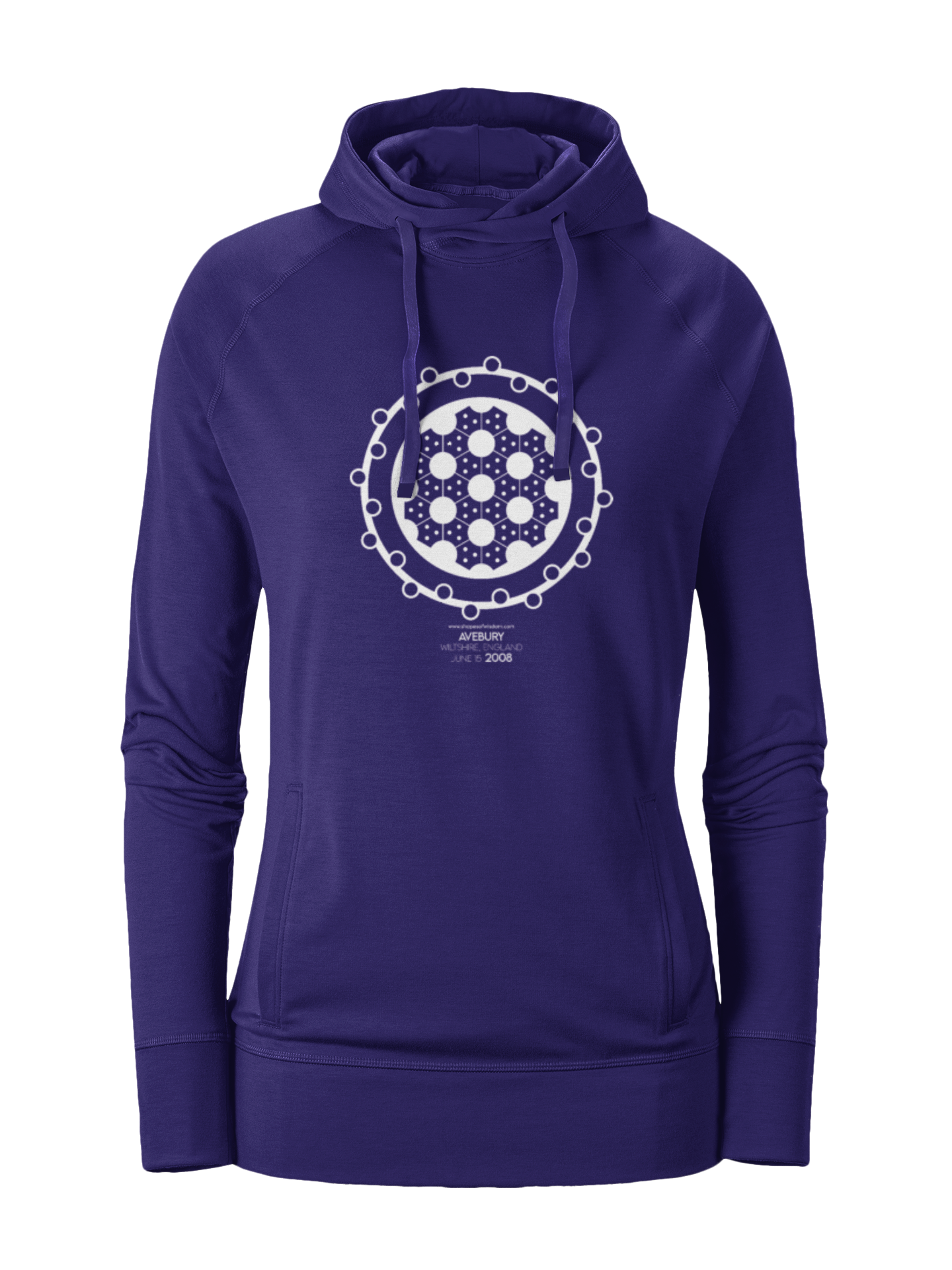 Crop Circle Girl´s College Hoodie - Avebury