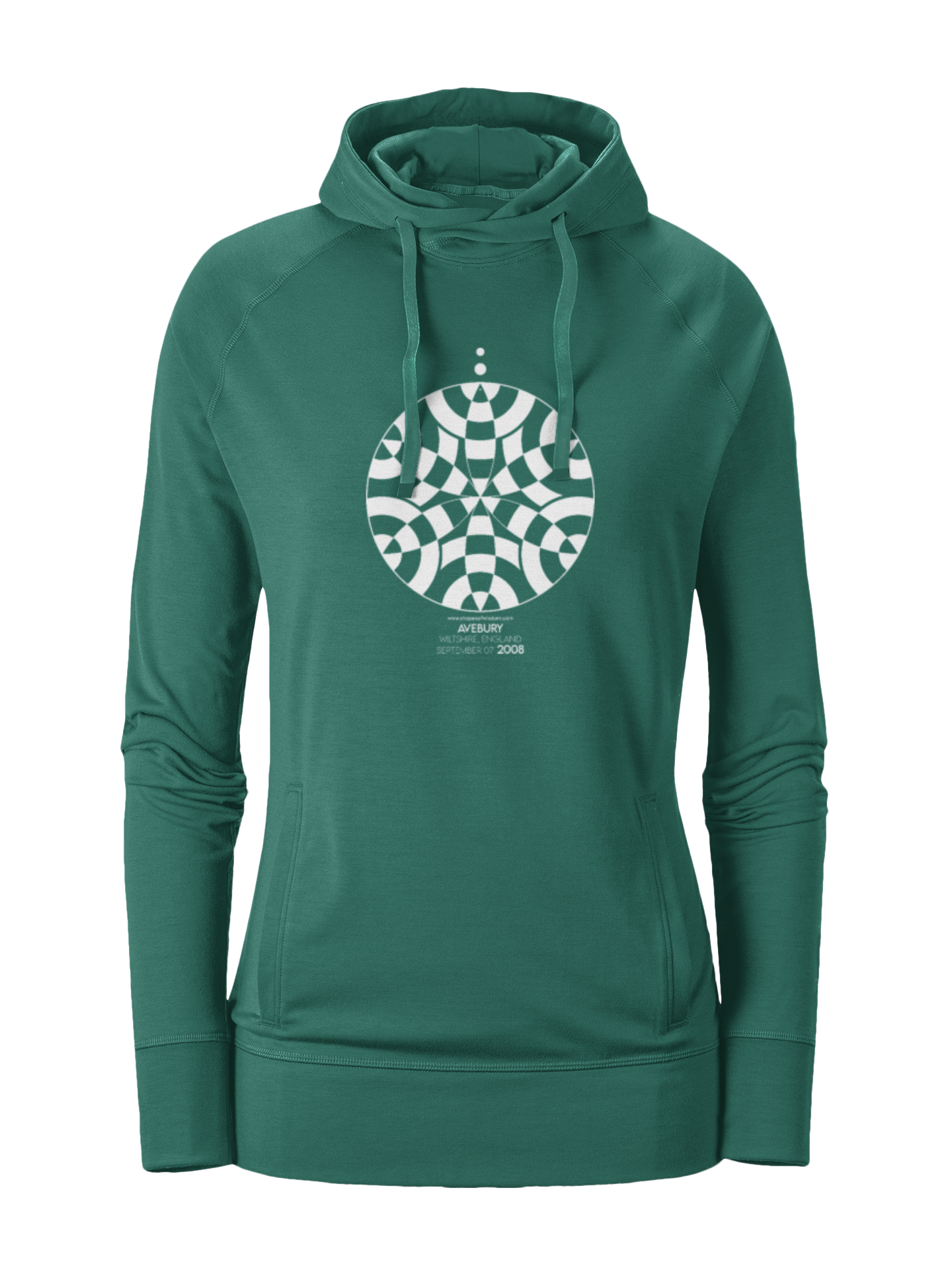 Crop Circle Girl´s College Hoodie - Avebury 13