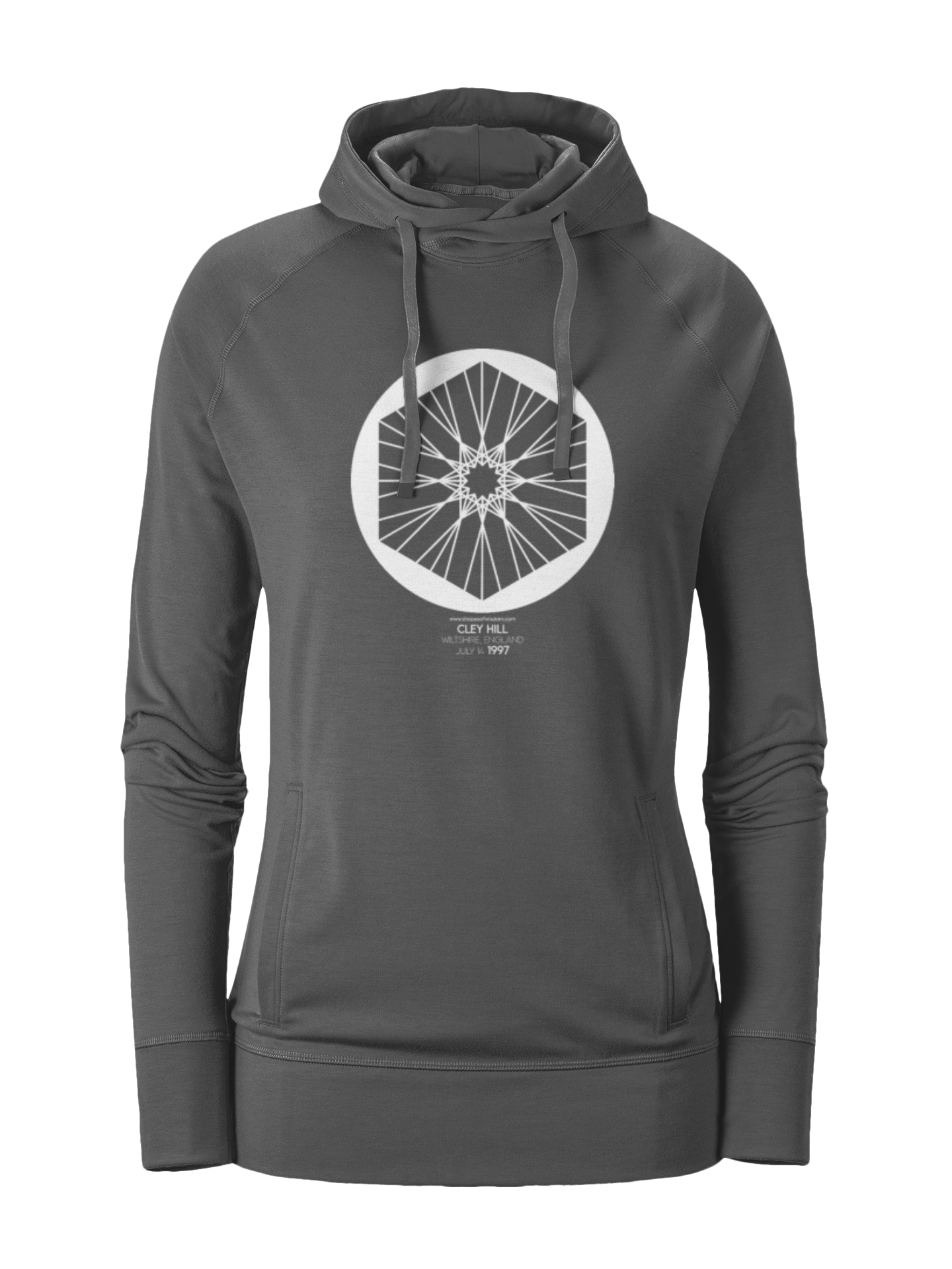 Crop Circle Girl´s College Hoodie - Cley Hill 5