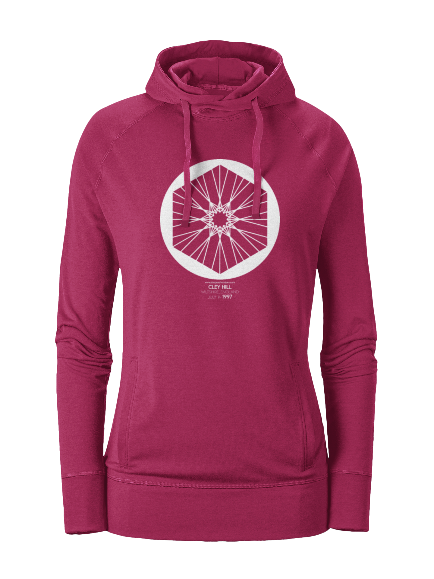 Crop Circle Girl´s College Hoodie - Cley Hill 5